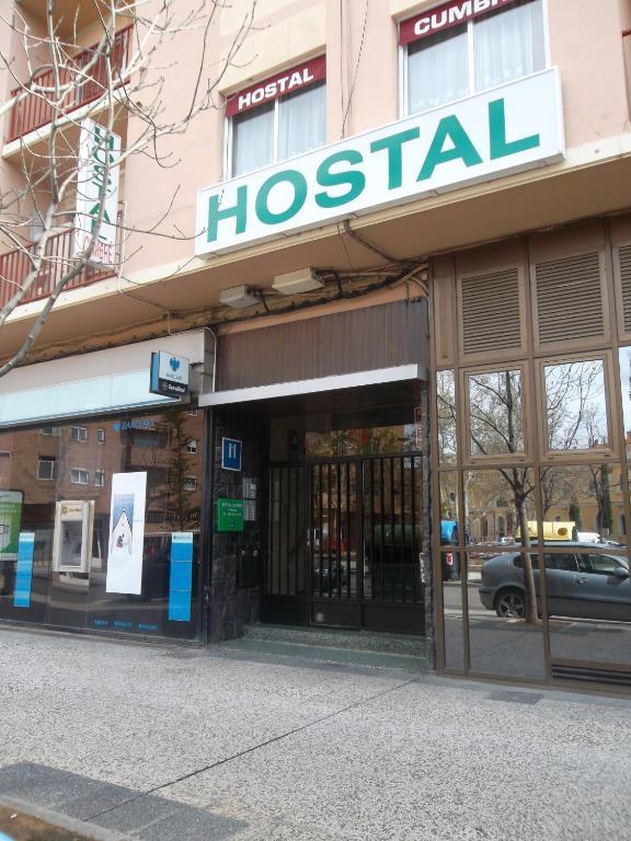 סרגוסה Hostal Cumbre מראה חיצוני תמונה